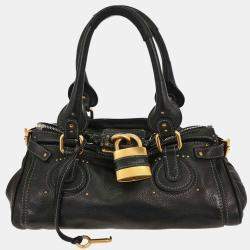 مملوكة مسبقًا Chloe Black Paddington Handbag