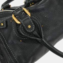 Pre Owned Chloe Black Paddington Medium Handbag