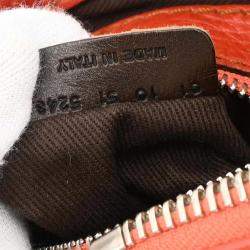 Pre Owned Chloe Vermilion Red Paddington Mini Handbag