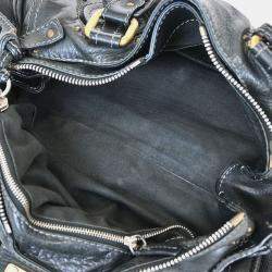 Pre Owned Chloe Black Paddington Medium Handbag