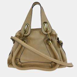 مملوكة مسبقًا Chloe Beige Paraty 2Way Handbag