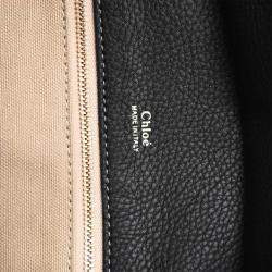 Pre Owned حقيبة كلوي دري جلدية سوداء