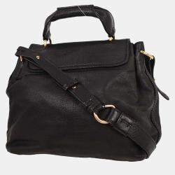 مملوكة مسبقًا Chloe Black Leather Elsie Handbag