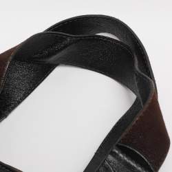 مملوكة مسبقًا حقيبة يد توتس كلوي جلد لامع أسود