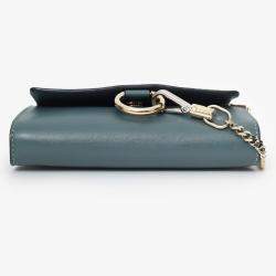 مملوكة مسبقًا حقيبة كلوي في صغيرة جلد/سويدي أخضر