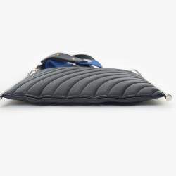 Pre Owned حقيبة كتف كلوي روي جلد مُبطّنة سوداء متوسطة مع حزام