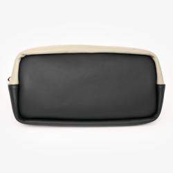 Pre Owned حقيبة يد كلوي 2014 بايلي جلد أسود/رمادي فاتح مع حزام