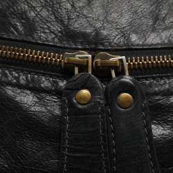 مملوكة مسبقًا Chloe Bay Large Black Leather Hobo