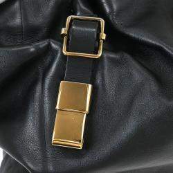 Pre Owned Chloe Black Victoria Tote Handbag