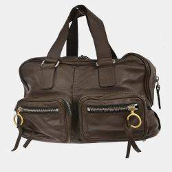 Pre Owned Chloe Brown Betty Handbag