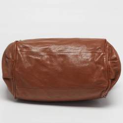 مملوكة مسبقًا حقيبة يد توتس كلوي إيثيل جلد بني