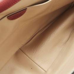 مملوكة مسبقًا Chloe Elsie Large Red Leather Shoulder Bag