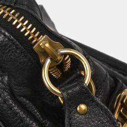 Pre Owned Chloe Black Paraty 2way Handbag