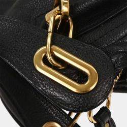 Pre Owned Chloe Black Paraty 2way Handbag