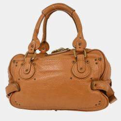 Pre Owned Chloe Brown Paddington Mini Handbag