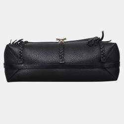 Pre Owned حقيبة كتف كلوي بينيلوب جلد سوداء