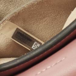 Pre Owned حقيبة كتف كلوي في في لون قديم وردي صغيرة جلد ونوبوك