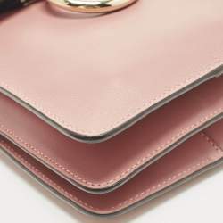 Pre Owned حقيبة كتف كلوي في في لون قديم وردي صغيرة جلد ونوبوك