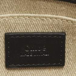 مملوكة مسبقًا Chloe Woody Mini Black Leather Tote