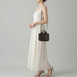 مملوكة مسبقًا Chloe Woody Mini Black Leather Tote