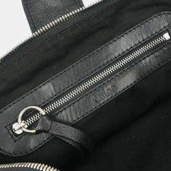 Pre Owned حقيبة كلوي كيرالا جلد أسود