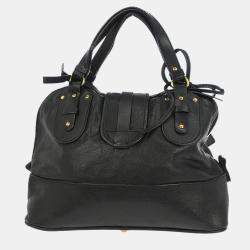 Pre Owned حقيبة كلوي كيرالا جلد أسود