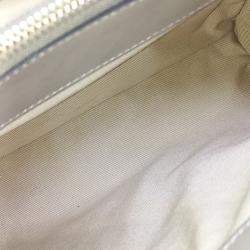 Pre Owned Chloe Beige Grey Leather Payday Small
