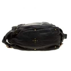 Pre Owned Chloe Black Leather Medium Paddington Satchel