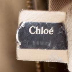 Pre Owned Chloe Red Leather Satchel