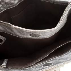 Pre Owned Chloe Silver Leather Paddington Tote