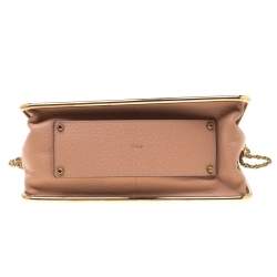 Pre Owned Chloe Beige Leather Sally Medium Shoulder Bag