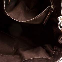 Pre Owned Chloe Dark Brown Leather Paddington Capsule Satchel