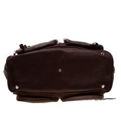 Pre Owned Chloe Dark Brown Leather Large Betty Satchel