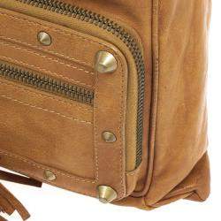 Pre Owned Chloe Brown Leather Tassel Hobo Bag