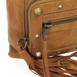 Pre Owned Chloe Brown Leather Tassel Hobo Bag