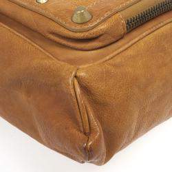 Pre Owned Chloe Brown Leather Tassel Hobo Bag