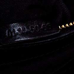 Pre Owned Chloe Black/Beige Leather Alison Satchel