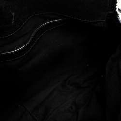 Pre Owned Chloe Black Python Large Heloise Satchel