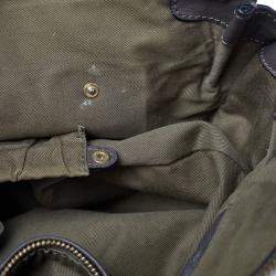 Pre Owned حقيبة ساتشل كلوي مارسيه جلد بنية داكنة متوسطة