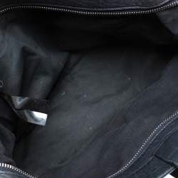 Pre Owned Chloe Midnight Blue Leather Front Pocket Tote