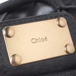 Pre Owned Chloe Black Leather Paddington Satchel