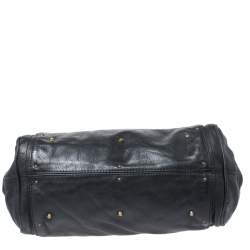 Pre Owned Chloe Black Leather Paddington Satchel
