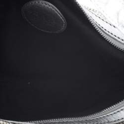 مملوكة مسبقًا حقيبة هوبو كلوي شاينمايل جلد و شبكة معدن فضي