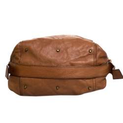 Pre Owned Chloe Brown Leather Large Paddington Shoulder Bag