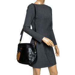 مملوكة مسبقًا Chloe Black Leather Eden Crossbody Bag