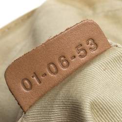 Pre Owned Chloe Cream Leather Paddington Zipped Satchel