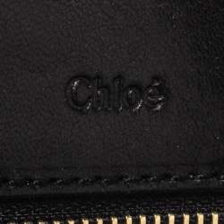 Pre Owned Chloe Black Leather Heloise Satchel