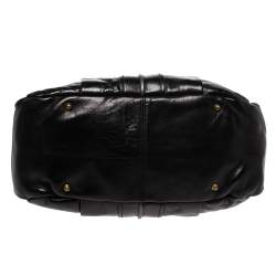 Pre Owned Chloe Black Leather Heloise Satchel