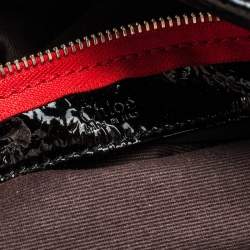 Pre Owned Chloe Black Patent Leather Audra Tote