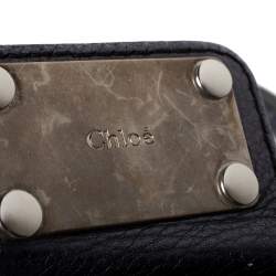 Pre Owned Chloe Metallic Leather Mini Paddington Satchel